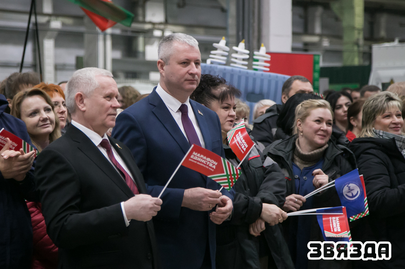 Яркія моманты акцыі «Разам працуем, разам спяваем!» на Мінскім электратэхнічным заводзе імя В. І. Казлова