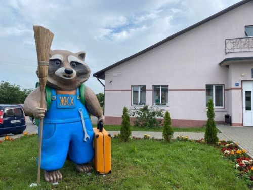 Янот-працаўнік стаў новым сімвалам Чэрвеньскай ЖКГ