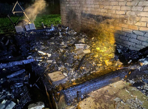 Жыхар Смалявіцкага раёна спрабаваў спаліць маці пасля сваркі
