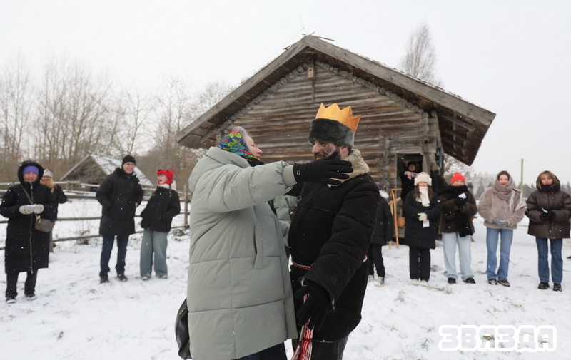 У Строчыцкім музеі народнай архітэктуры і побыту адзначылі свята «Тры Каралі»