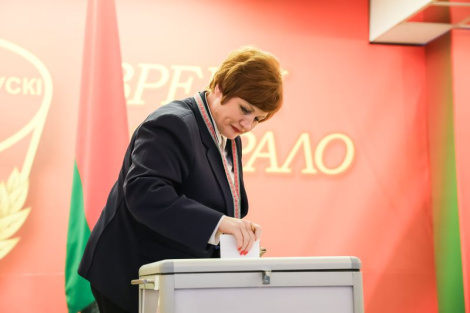 Дэлегат УНС Наталля Якубіцкая: Слухаючы Пасланне Прэзідэнта, мы разумелі, што гэта — мэты, задачы, тое, чым мы будзем кіравацца цягам пяці гадоў