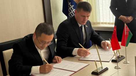 Гродна і Суйнін падпісалі мемарандум аб устанаўленні дружалюбнага супрацоўніцтва