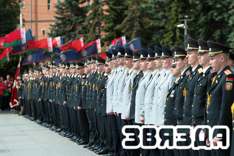 У сталіцы адбыўся выпуск афіцэраў устаноў адукацыі Міністэрства ўнутраных спраў Рэспублікі Беларусь
