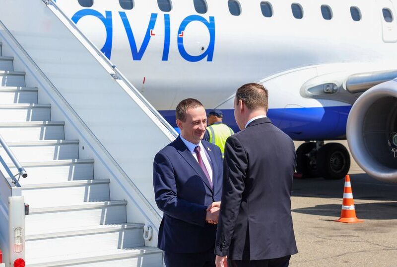 Belarusian PM arrives in Russia’s Gorno-Altaysk