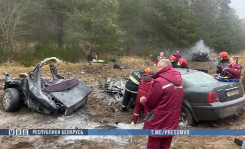 Четыре человека погибли в Слонимском районе в результате ДТП