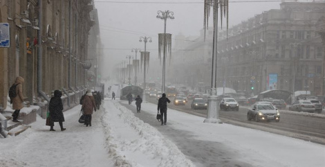 У МНС нагадалі аб фактарах небяспекі пры снегападзе