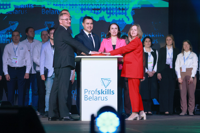 VI Рэспубліканскі конкурс прафесійнага майстэрства ProfSkills Belarus 2025 праходзіць у Мінску