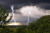 Во вторник возможны грозы