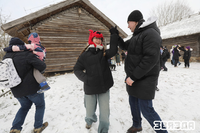 У Строчыцкім музеі народнай архітэктуры і побыту адзначылі свята «Тры Каралі»