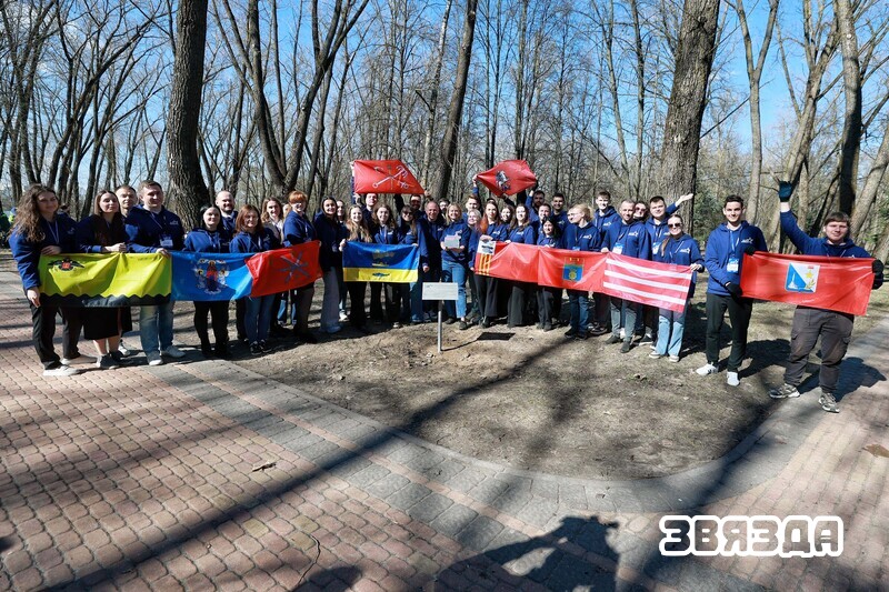 У Мінску пасадзілі Алею Памяці гарадоў-герояў