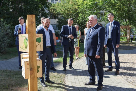 У Мінску прайшоў агляд-конкурс на лепшы двор