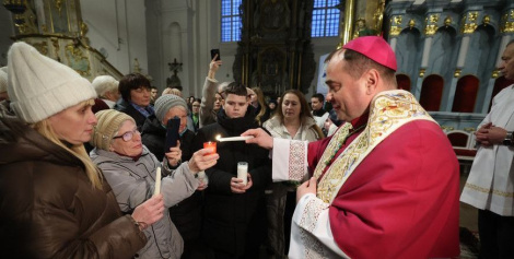 У Гродна прыбыў Віфлеемскі агонь