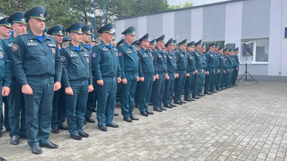 У Чэрвені адкрылі новы аддзел па НС і мадэрнізаваную пажарную часць