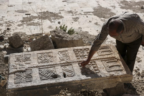 У Сірыі пад развалінамі выявілі старажытны комплекс з грабніцамі