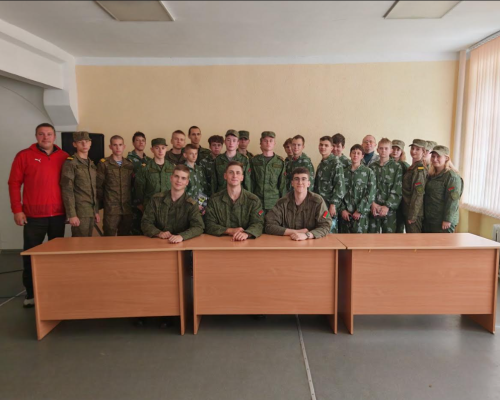 Магілёўскія школьнікі атрымалі азы армейскай службы