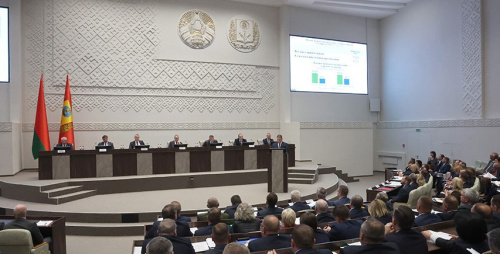 У Магілёўскім аблвыканкаме падвялі вынікі сацыяльна-эканамічнага развіцця і выканання бюджэту вобласці за І квартал