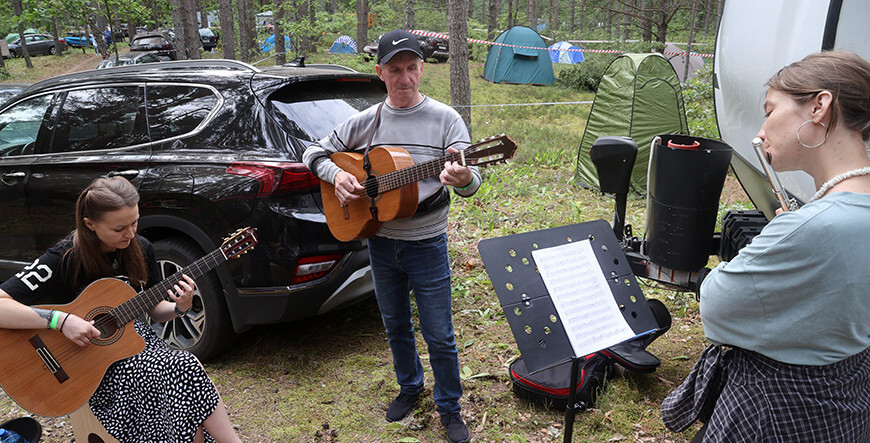 У апошнія дні ліпеня сяброў зноў збярэ «Вялікая бард-рыбалка»