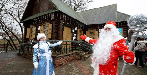 Рэзідэнцыя Дзеда Мароза адкрылася ў Віцебску