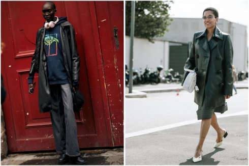 Кожаный тренч: 5 способов покорить осенний город