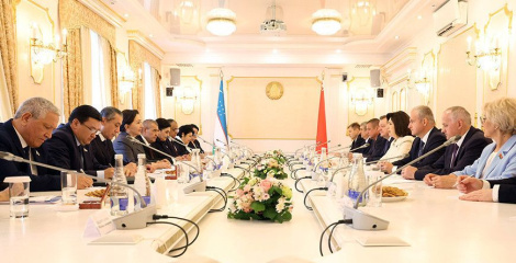 Рост тавараабароту, культура, міжпарламенцкія сувязі. Качанава аб умацаванні ўзаемадзеяння з Узбекістанам