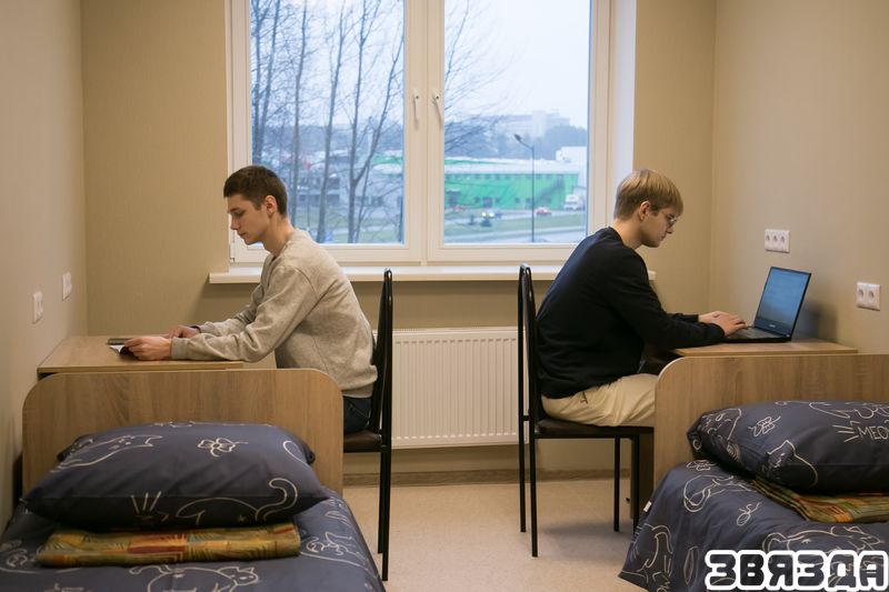 Адкрыццё новага студэнцкага інтэрната ў Мінску 