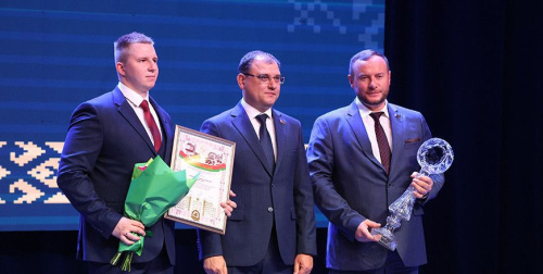 У Палацы Рэспублікі ўзнагародзілі пераможцаў конкурсу на суісканне Прэміі Урада за дасягненні ў галіне якасці 2024 года