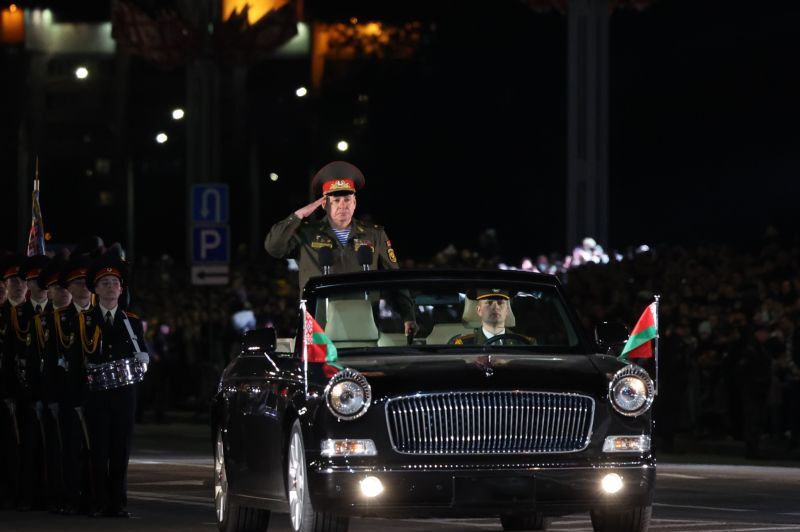 Minsk holds rehearsal for Victory Day parade