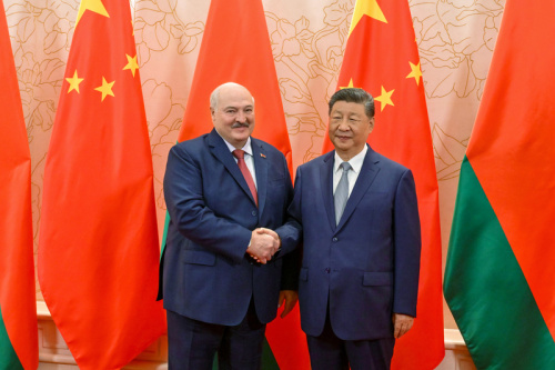 Lukashenko, Xi Jinping meet in Tianjin