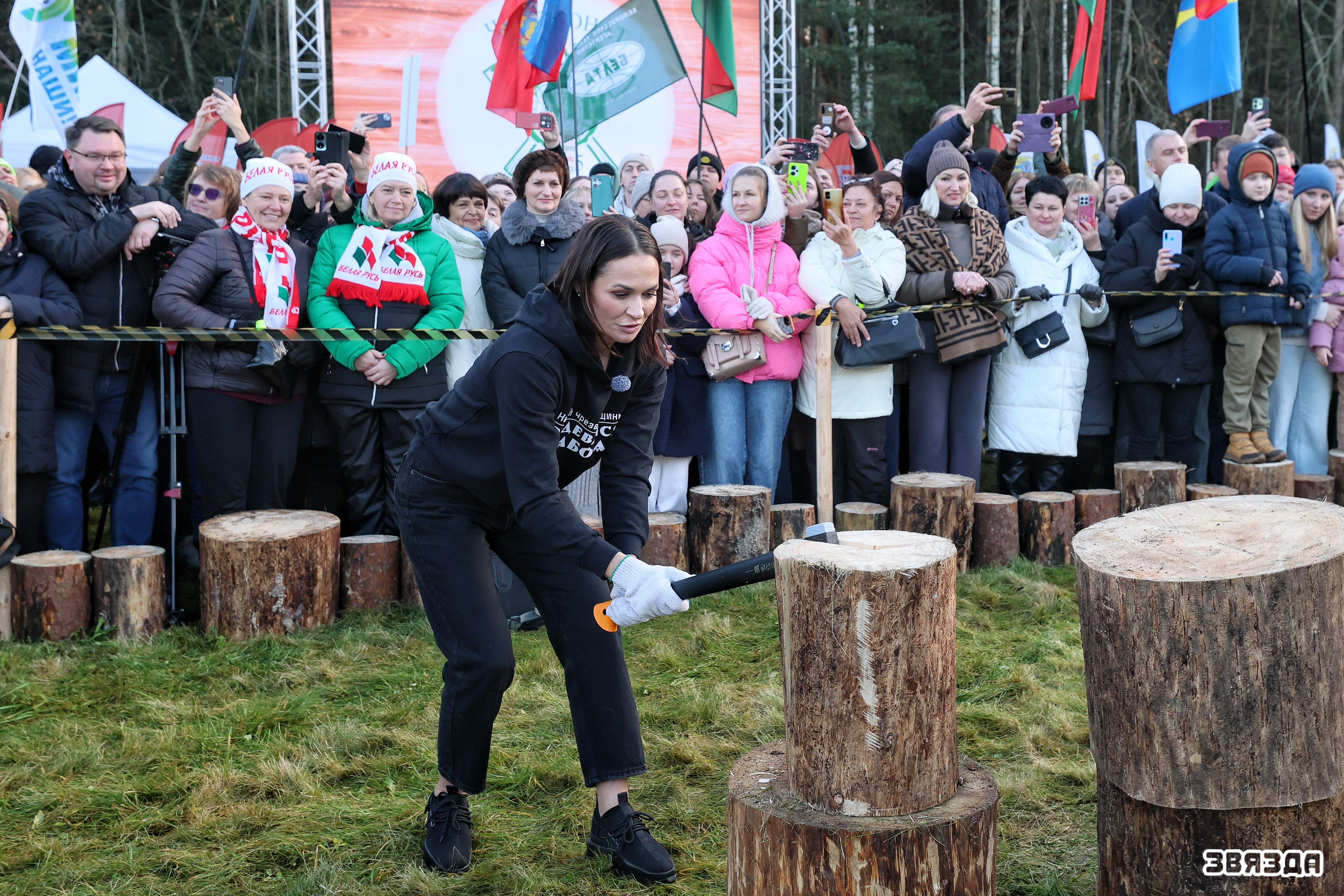 Чым запомніўся ІV Чэмпіянат па колцы дроў сярод СМІ?