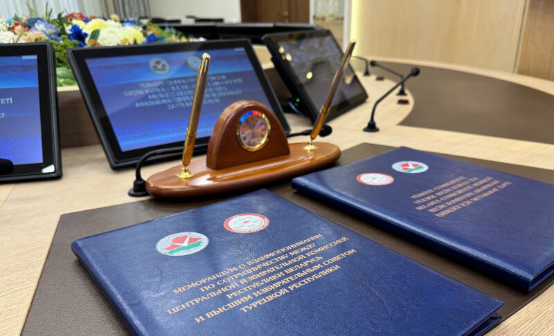 Central election bodies of Belarus, Türkiye sign MoC