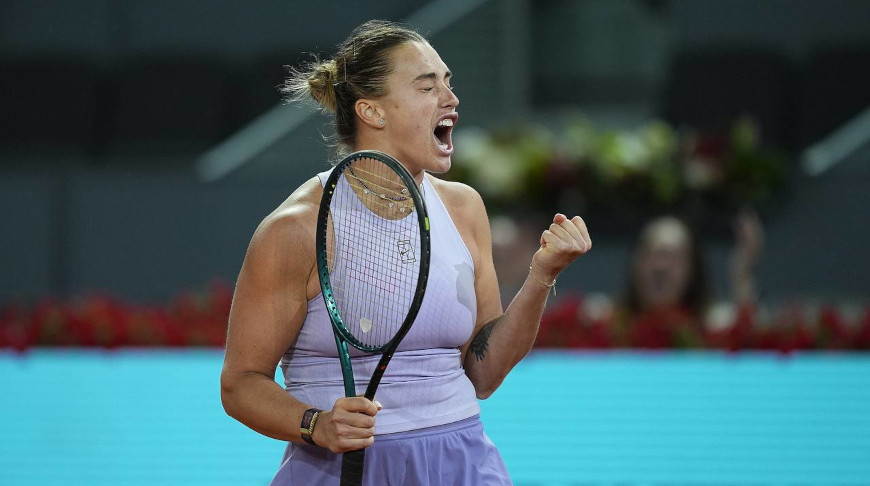 Сабаленка чацвёрты раз згуляе ў фінале турніру WTA-1000 у Мадрыдзе