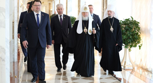Патрыярх Кірыл узнагародзіў Лукашэнку ордэнам Святога благавернага князя Данііла Маскоўскага I ступені