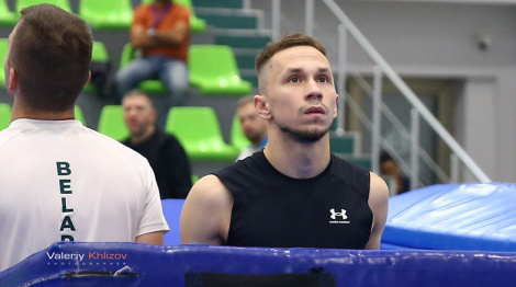 Літвіновіч стаў лепшым у кваліфікацыі на чэмпіянаце свету па скачках на батуце