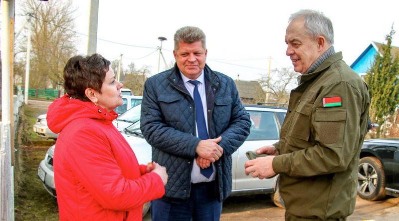 Ігар Сергеянка здзейсніў рабочую паездку ў Віцебскую вобласць