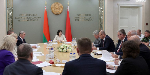 Экспертным саветам пры Савеце Рэспублікі разгледжаны законапраекты, накіраваныя на павышэнне нацбяспекі і адказнасці за забруджванне навакольнага асяроддзя
