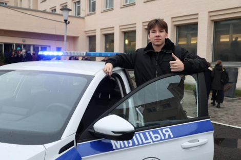 Што цікавага паказалі ў Акадэміі МУС у дзень адкрытых дзвярэй 