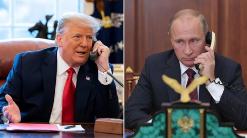 У Крамлі расказалі дэталі тэлефоннай размовы Пуціна і Трампа