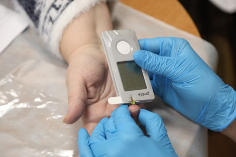 Акцыі па скрынінгу дыябету праходзяць па ўсёй краіне