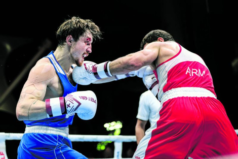 Інтэрв'ю з сярэбраным прызёрам чэмпіянату свету па боксе  ў Аб'яднаных Арабскіх Эміратах