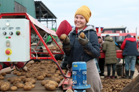 Паглядзелі, як адаптуюцца працоўныя мігранты ў сельскай гаспадарцы