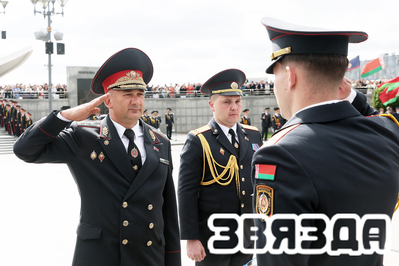 У сталіцы адбыўся выпуск афіцэраў устаноў адукацыі Міністэрства ўнутраных спраў Рэспублікі Беларусь