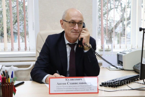 Антон Кулісевіч: Вельмі важна, каб людзі бачылі свайго дэпутата