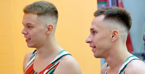 Литвинович и Буйлов одержали победу на чемпионате мира в синхронных прыжках на батуте 