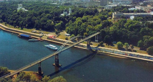 Открытие пешеходного моста в Гомеле планируется ко Дню города