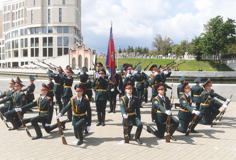 У Мінску адсвяткавалі Дзень пажарнай службы