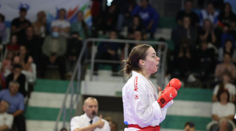 Беларуска Азарава заняла пятае месца на чэмпіянаце свету па каратэ