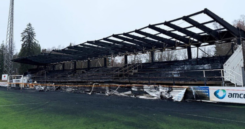 Подростки сожгли стадион финского футбольного клуба после вылета из Высшей лиги